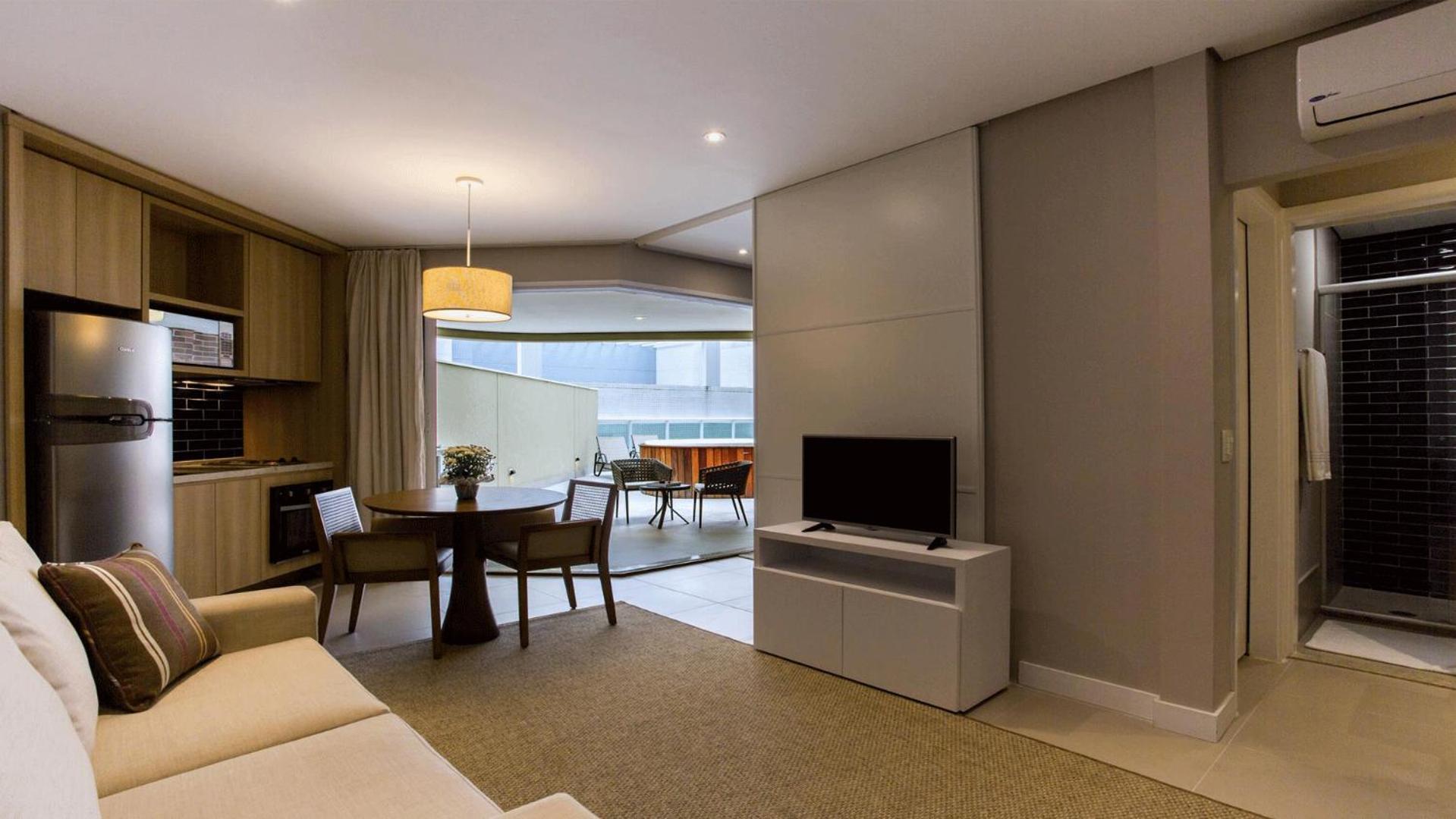 Residencial Estanconfor Santos Apartment Luaran gambar