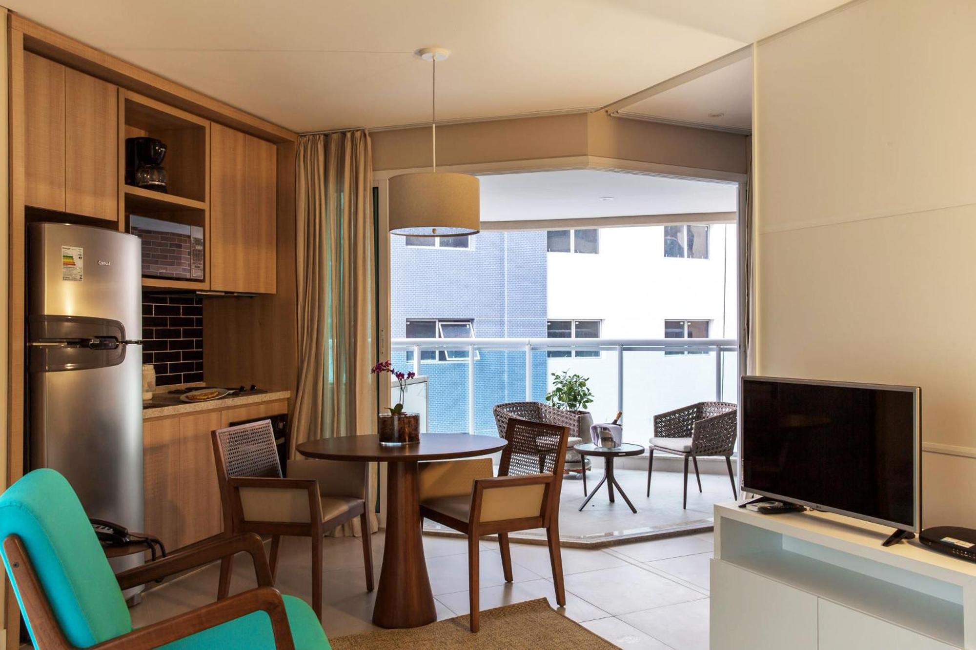Residencial Estanconfor Santos Apartment Luaran gambar